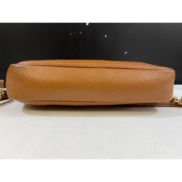 Michael Kors Fulton Womens Brown Leather Crossbody Purse SKU 6552 - Picture 3 of 10